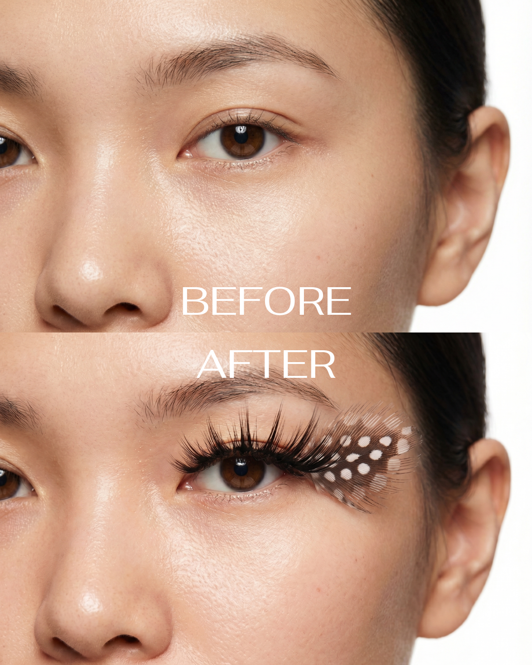 Dot Matrix Lash Strips